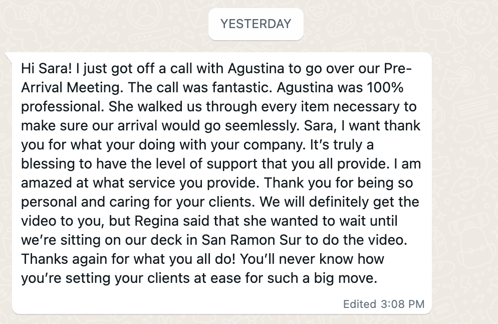 We make the arrival process seamless!